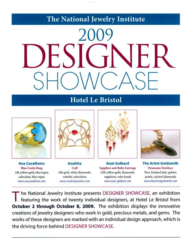 The National Jewelry Institute Designer Showcase - Paris