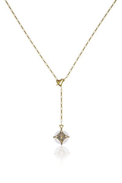 Star Medallion Pendulum Necklace