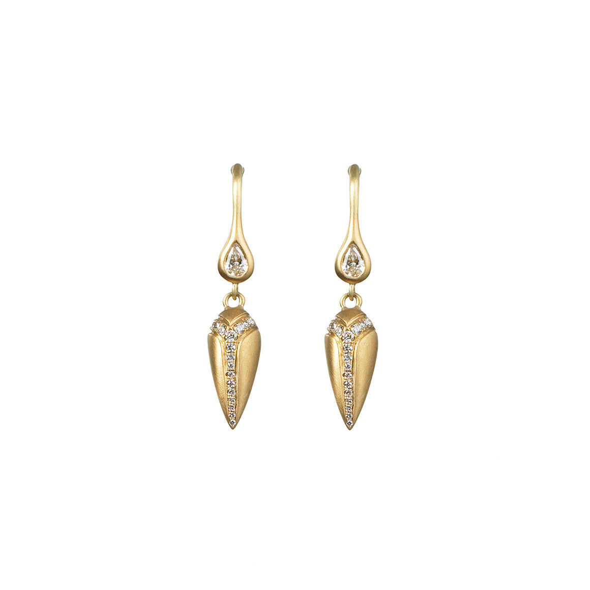 Plumb Drop Earrings – Anahita Jewelry