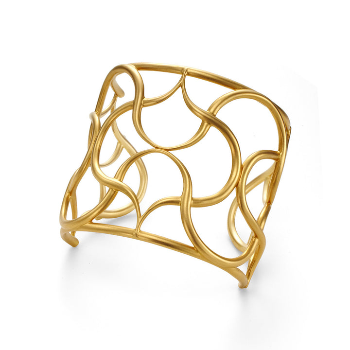 Yellow Gold Artemisia Cuff Bracelet