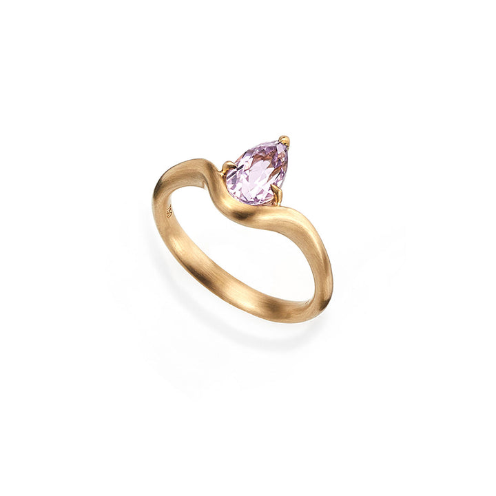 Kunzite rise ring