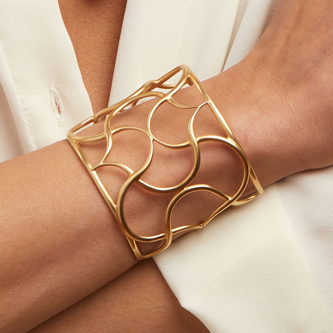 Yellow Gold Artemisia Cuff Bracelet